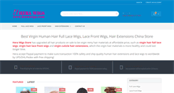 Desktop Screenshot of herawigs.com